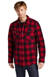 Eddie Bauer® Woodland Shirt Jac - Radish/ Black - XS
